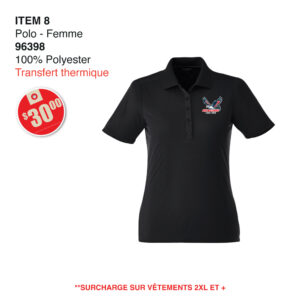 Item 08 Balbuzard Polo Femme 96398 2025